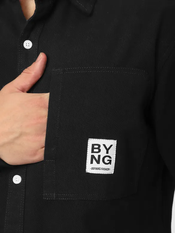 Black BYNG Cotton Shirt