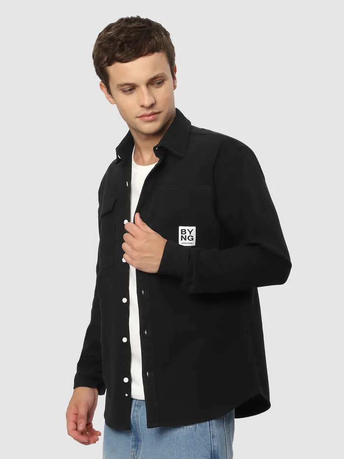 Black BYNG Cotton Shirt