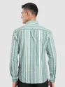 Blue Multi Striped Printed Shirt