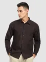 Coffee Brown Crushed Shirt