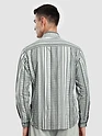 Grey Multi Striped Printed Shirt