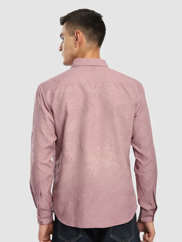 Light Mauve Crushed Shirt