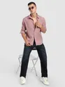 Light Mauve Crushed Shirt