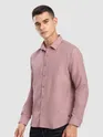 Light Mauve Crushed Shirt