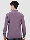 Violet Dual Pocketed Suede Shirt