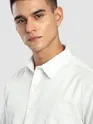 White Crushed Shirt
