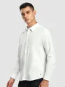 White Crushed Shirt