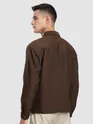 Brown Bubble Textured Shacket