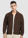 Brown Bubble Textured Shacket
