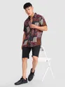 Multicolor Patchwork Hawaiian Shirt