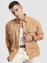 Orange Dye Effect Shacket