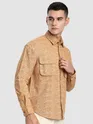 Orange Dye Effect Shacket