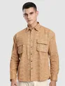 Orange Dye Effect Shacket