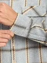 Blue Cotton Flannel Overshirt