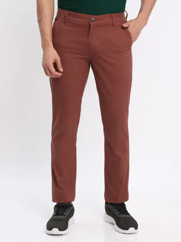 Black and Lush Green Polo T-shirt with Caramel Brown Chinos: Pack of 3