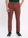 Black and Lush Green Polo T-shirt with Caramel Brown Chinos: Pack of 3