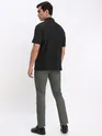 Black Polo T-shirt with Dark Grey Chinos: Pack of 2