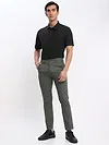 Black Polo T-shirt with Dark Grey Chinos: Pack of 2