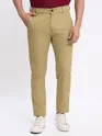 French Wine Polo T-shirt with Camel Beige Chinos: Pack of 2