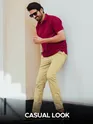 french_wine_polo_t_shirt_with_camel_beige_chinos_pack_of_2
