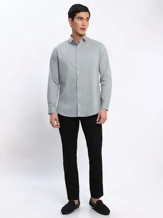 Grey Shirt with Black Chinos: Pack of 2