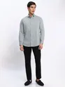 Grey Shirt with Black Chinos: Pack of 2
