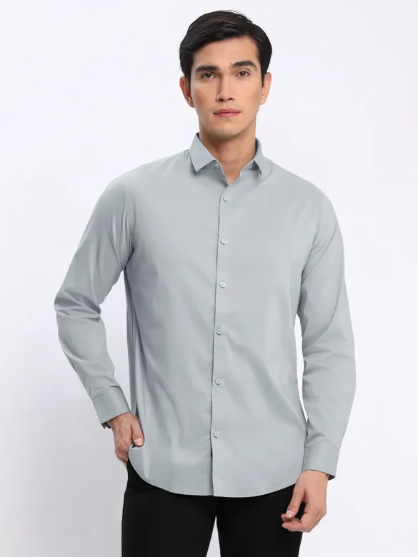 Grey Shirt with Black Chinos: Pack of 2
