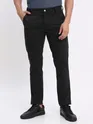 Melange Grey and Melange Blue Polo T-shirt with Black Chinos: Pack of 3