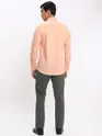 Peach Shirt with Dark Grey Chinos: Pack of 2
