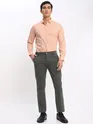 Peach Shirt with Dark Grey Chinos: Pack of 2
