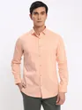 Peach Shirt with Dark Grey Chinos: Pack of 2
