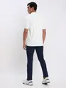 White Polo T-shirt with Midnight Blue Chinos: Pack of 2