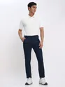 White Polo T-shirt with Midnight Blue Chinos: Pack of 2