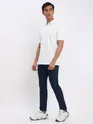 White Polo T-shirt with Midnight Blue Chinos: Pack of 2