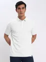 White Polo T-shirt with Midnight Blue Chinos: Pack of 2