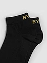 Black Solid Unisex Socks