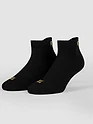 Black Solid Unisex Socks