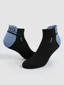 Blue Color Block Unisex Socks