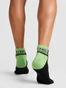 Fresh Green Color Block Unisex Socks