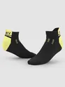 Yellow Color Block Unisex Socks