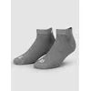 Grey Solid Unisex Socks