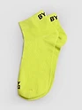Lime Green Solid Unisex Socks
