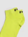 Lime Green Solid Unisex Socks