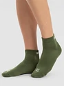 Olive Solid Unisex Socks