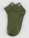 Olive Solid Unisex Socks