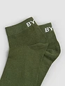 Olive Solid Unisex Socks
