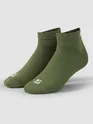 Olive Solid Unisex Socks