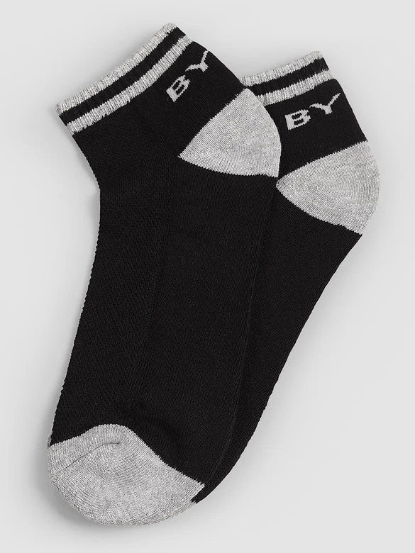 Black Striped Unisex Socks
