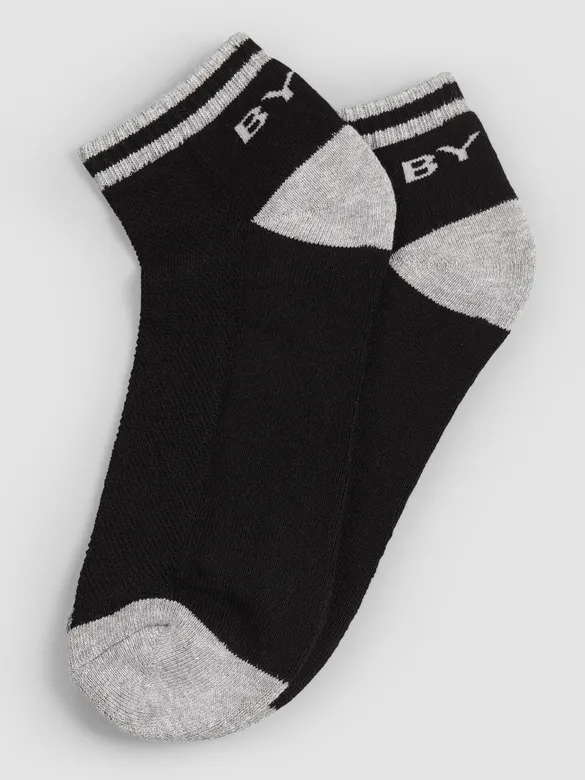Black Striped Unisex Socks