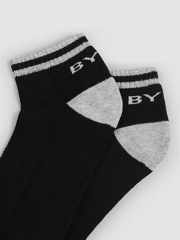 Black Striped Unisex Socks